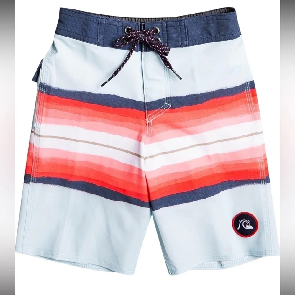 Quiksilver Boys' Surfsilk Resin Tint 14 Boardshort Swim Trunk Bathing Suit